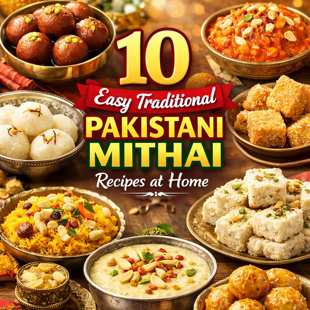 raditional Pakistani Mithai Recipes