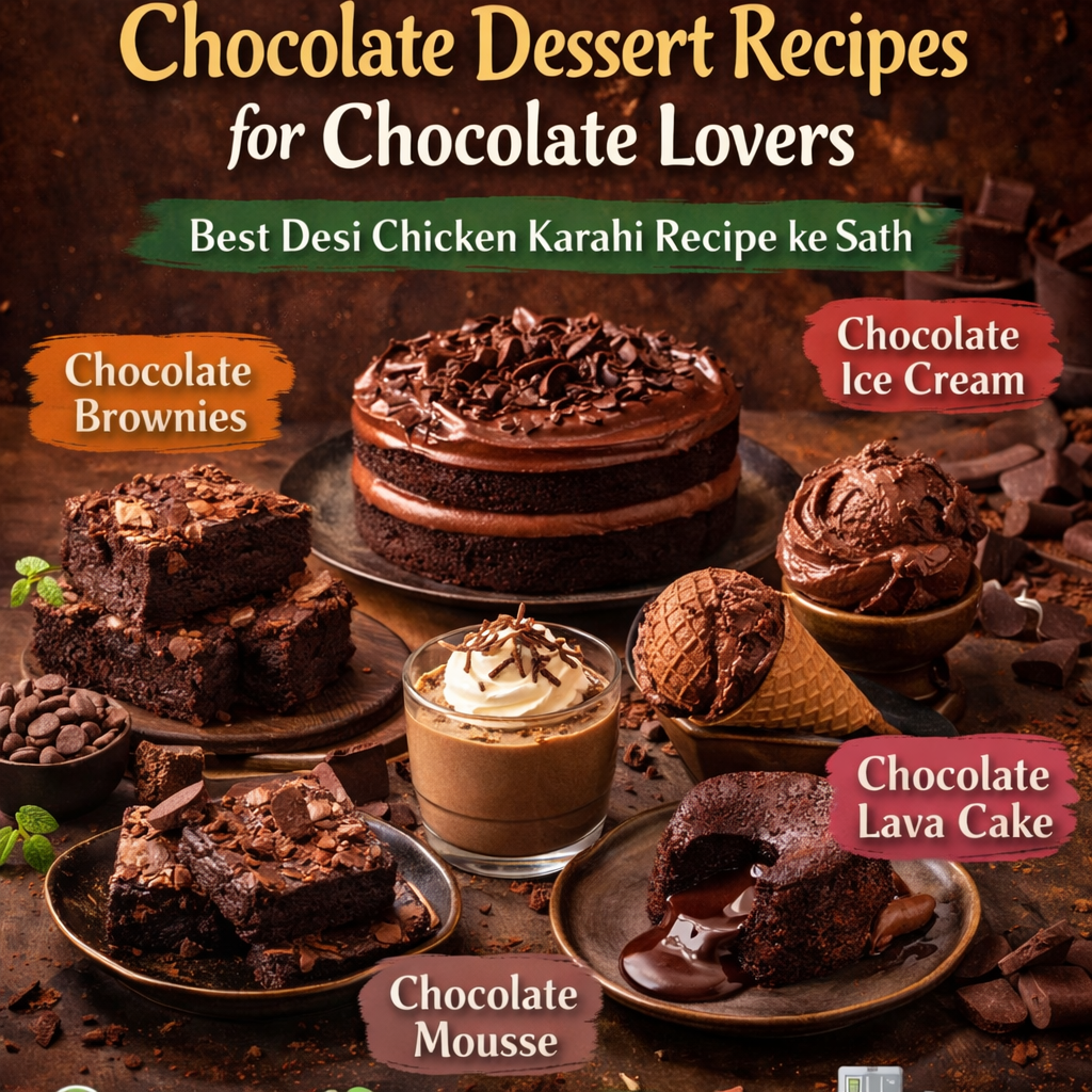 Chocolate Dessert Recipes for Chocolate Lovers