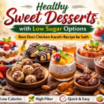 Healthy Sweet Desserts with Low Sugar Options