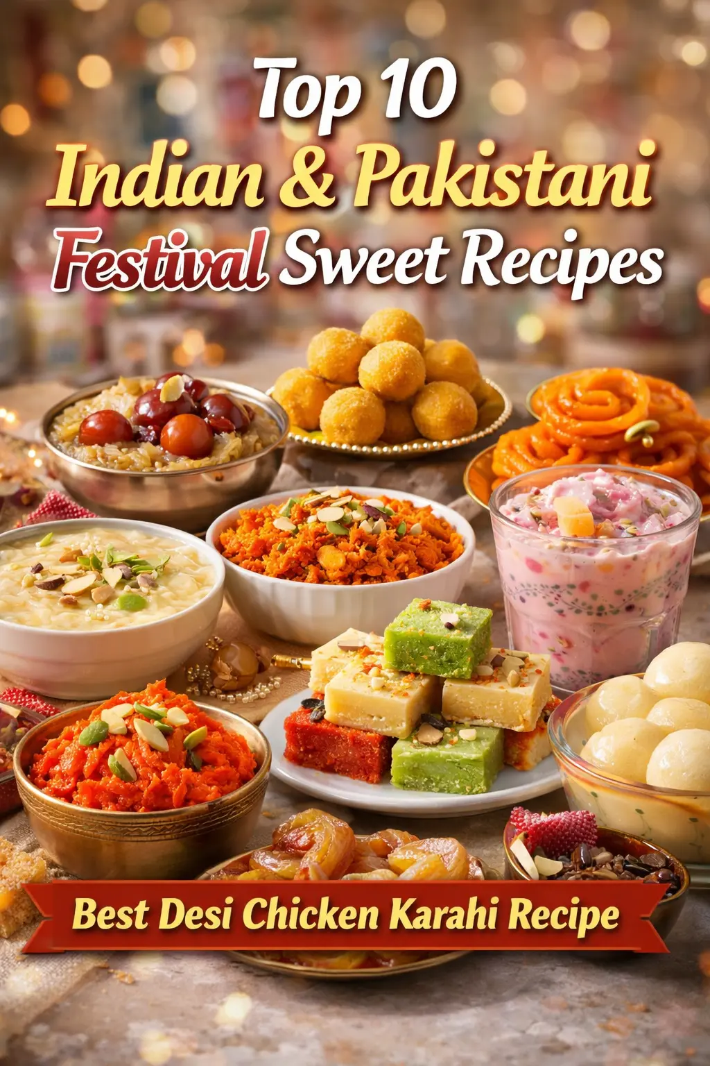 Top 10 Indian & Pakistani Festival Sweet Recipes