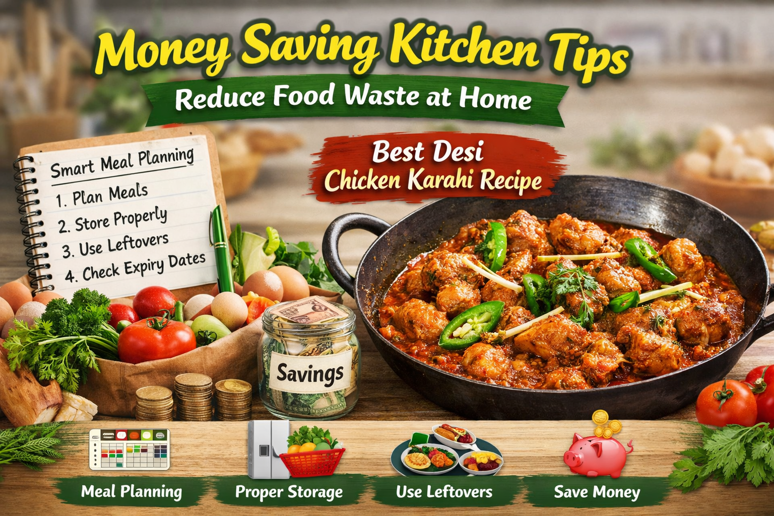 money Saving Kitchen Tips