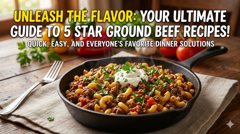 5 star ground beef recipes