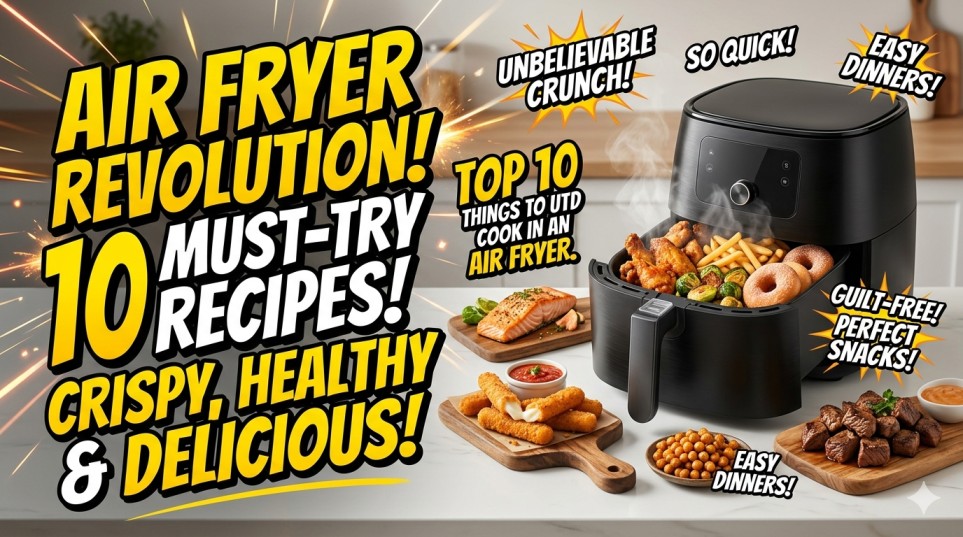 Top 10 things to cook in an air fryer